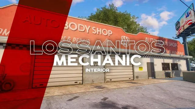 Los Santos Mechanic MLO for FiveM Servers