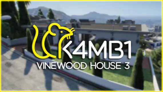 K4MB1 Vinewood Hills Modern House MLO