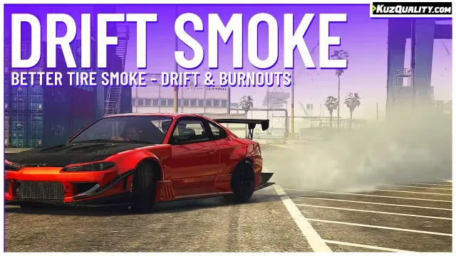 Free FiveM Drift Smoke Script, Synced and Standalone