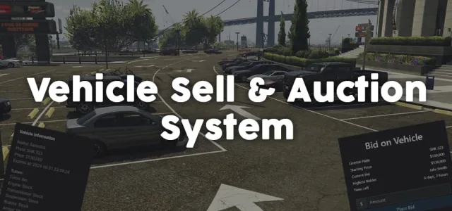 FiveM Vehicle Auction Script with Live Bidding