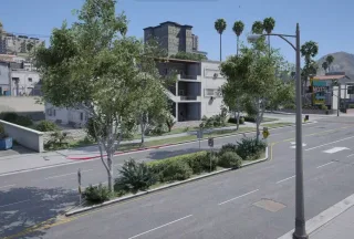 Free Roadside Vegetation YMAP screenshot 3