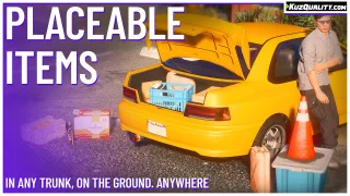 KuzQuality Placeable & Throwable Inventory Items video thumbnail