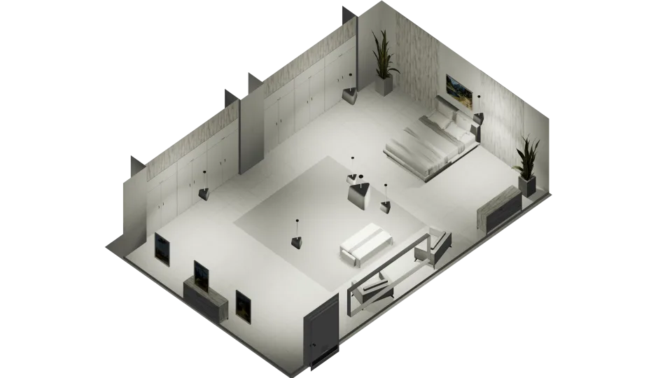 K4MB1 Furnished Housing Shells Pack (16 Shells)