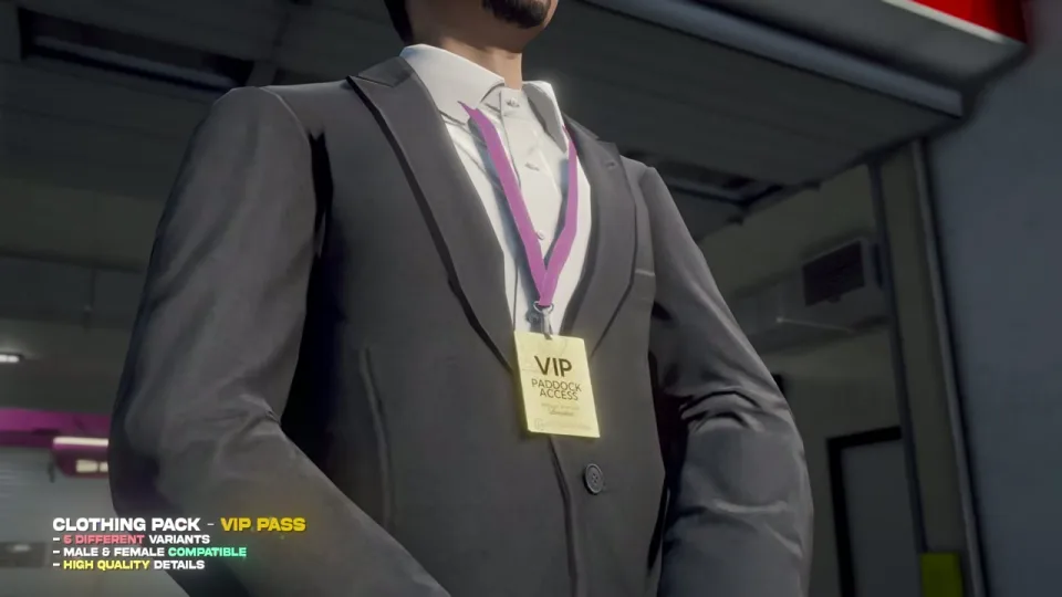 Raceday Clothing Pack for FiveM Racing Servers
